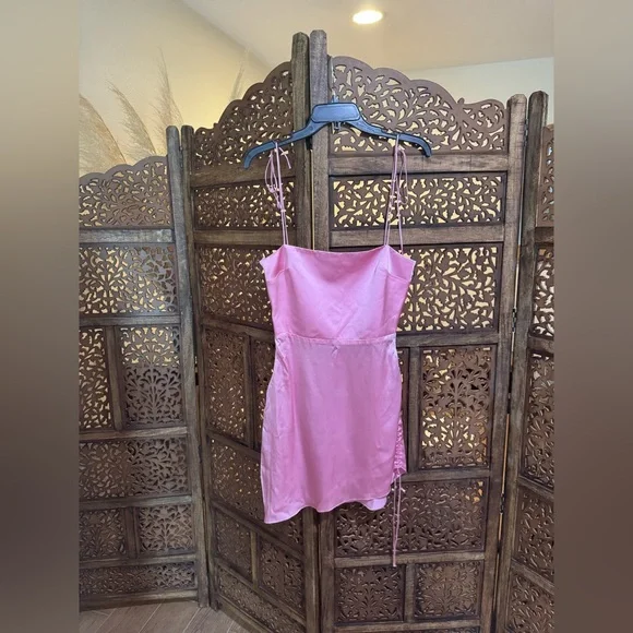 NEW Amanda Uprichard X REVOLVE Chiara Dress in Flamingo